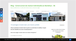 Desktop Screenshot of construction-maison-56.com